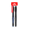 Rollerball, Bl@ck, Punta Fina 0.4 mm, Pack x 2, Azul y Negro
